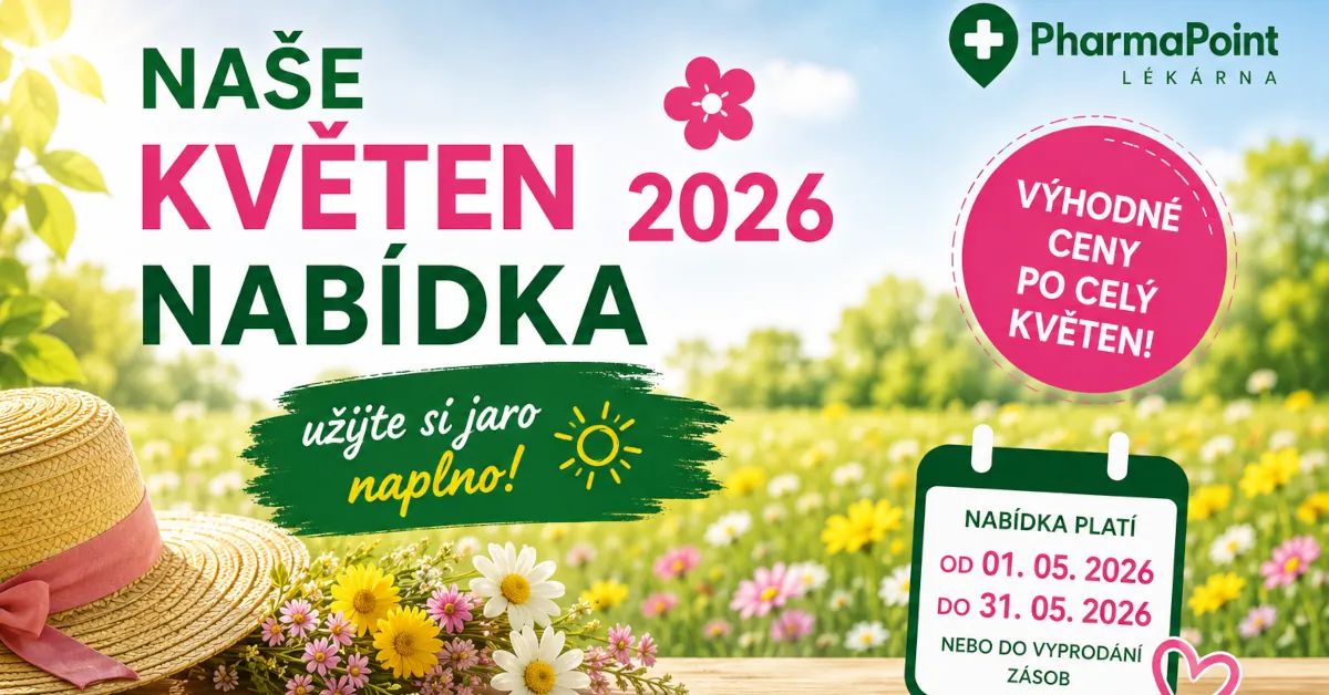Upozornění na květnovou nabídku lékárny Nový Knín